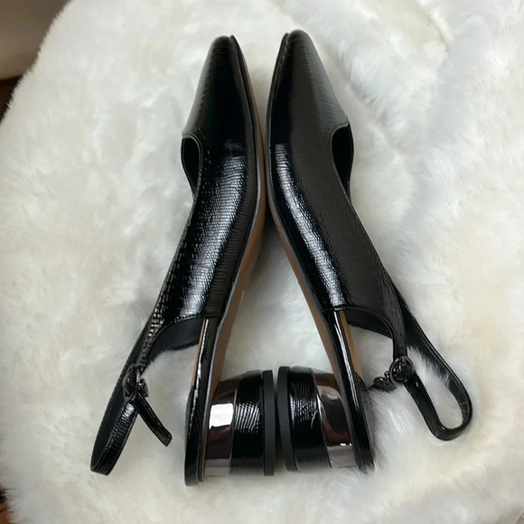 J.Renee shoes, women NEW! Taveta,Lizard print patent,9.5 & 10 chunky round heel - Picture 9 of 16